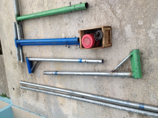 ขายด่วน คานยกของแบบถอดประกอบ+ รอก 1.5 ตัน