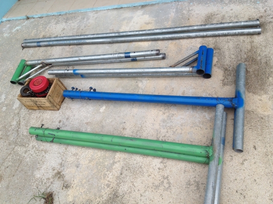 ขายด่วน คานยกของแบบถอดประกอบ+ รอก 1.5 ตัน