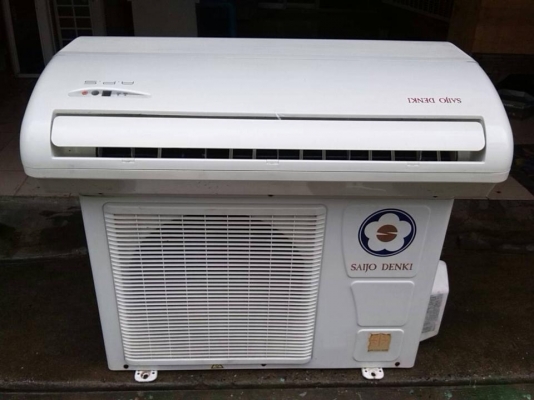 **** ขายแอร์ SAIJO DENKI 12500 BTU สภาพสวย ****