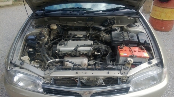 ขายรถเก๋งมิสซูบิชิท้ายเบนร์ รถสวยติดแก๊ส LPG ราคาต่อรอง