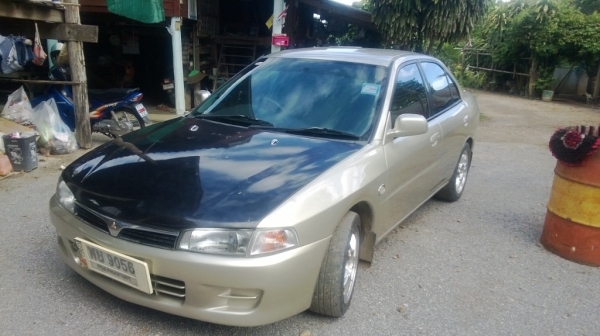 ขายรถเก๋งมิสซูบิชิท้ายเบนร์ รถสวยติดแก๊ส LPG ราคาต่อรอง