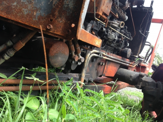 ขาย ตามสภาพ รถไฟไหม้ ไถคูโบต้าL4508 มีภาพวีดีโอ รถสภาพพร้อมซ่อมเก็บงาน เครื่องดีแน่น รถมีทะเบียนพร้อ