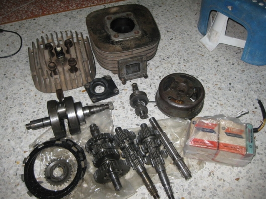 ขาย YAMAHA DT125 โช๊คคู่ ราคา 55,000.- โอนพร้อมส่ง