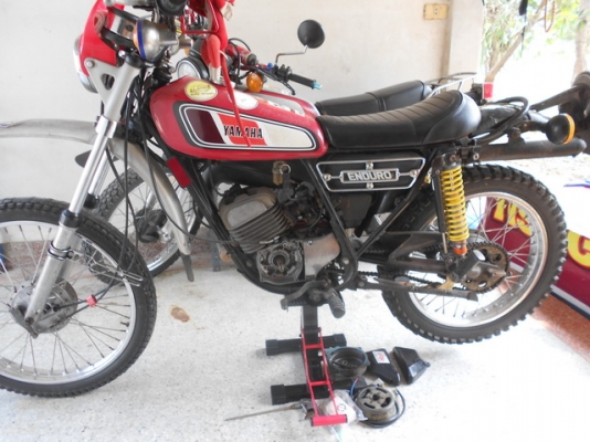 ขาย YAMAHA DT125 โช๊คคู่ ราคา 55,000.- โอนพร้อมส่ง