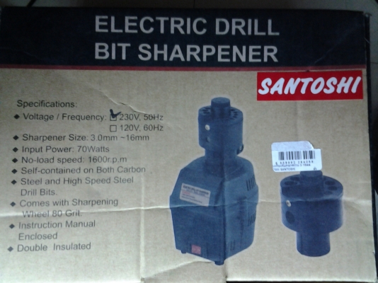 Electric Drill Bit Sharpener   santoshi  เครื่องลับดอกสว่าน