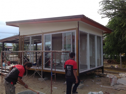 ขายบ้านน๊อกดาวบ้านกาแฟ.   สำนักงานขาย.  ออฟฟิศ.   ริสอด