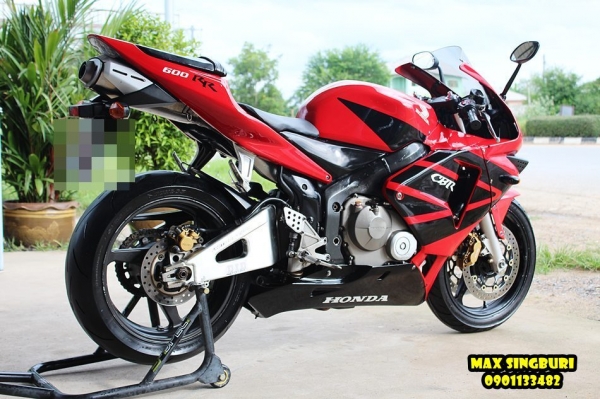 แม็กสิงห์บุรี//((โครตถูก))CBR600RR  ปี2004  สภาพดี ทะเบียนพร้อมโอน ราคา ประหยัด 139000 ด่วน