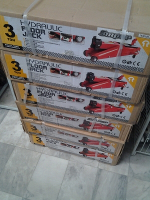 แม่แรง 3 ตัน, 4 ขา3 ตัน,อุปกรณ์หนุนล้อ รถเข็นเข้าใต้เครื่อง