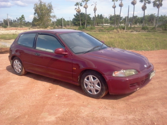 ขาย Honda civic 3D ปี94 เครื่องเดิม เอกสารครบ มาขับกลับได้เลยคับ