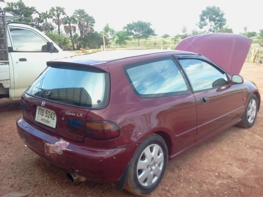 ขาย Honda civic 3D ปี94 เครื่องเดิม เอกสารครบ มาขับกลับได้เลยคับ