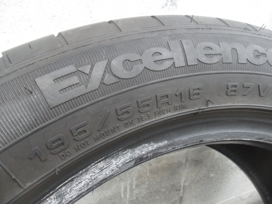 ยาง GoodYear เยอรมัน 195/55R16 ปี09 สวยๆ 1 คู่ ราคา 1900 บาท