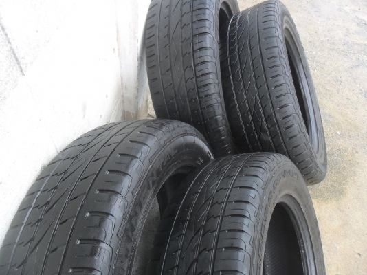 ยาง Continental 235/60R18 ปี10 สวยๆ 4 เส้น ราคา 3800 บาท