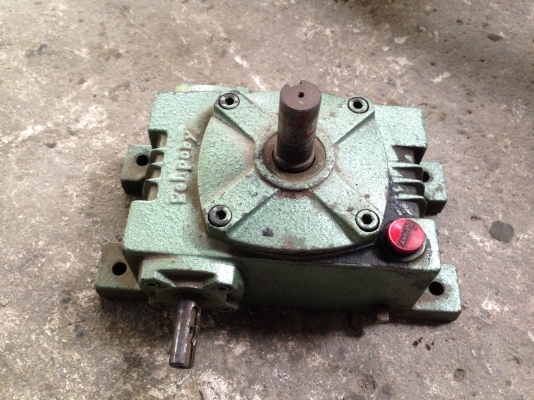 ขายเกียร์ทดbellpony แบบแนวราบ อัตราทด 1:40 สภาพดี พร้อมใช้งาน