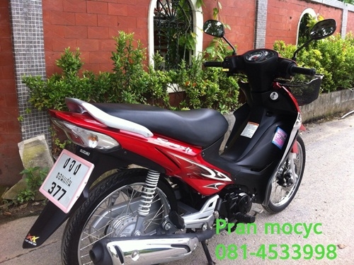 ขายsuzuki smash สีเเดง ปี2555 ขายsuzuki smash สีเเดง ปี2555