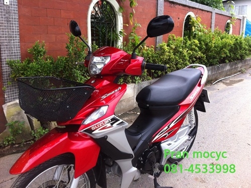 ขายsuzuki smash สีเเดง ปี2555 ขายsuzuki smash สีเเดง ปี2555