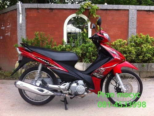 ขาย suzuki shogun สีเเดงปี2555