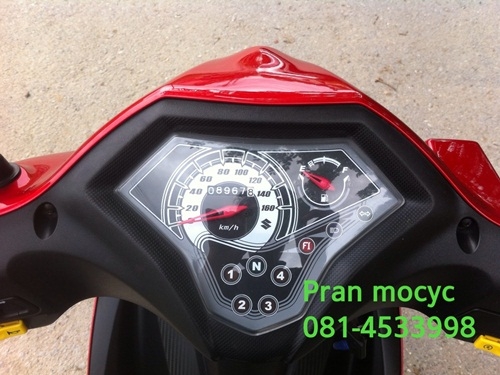 ขาย suzuki shogun สีเเดงปี2555