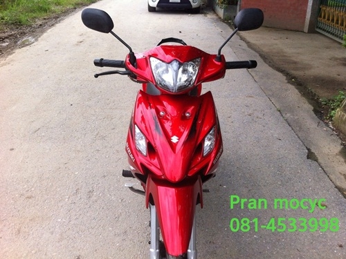 ขาย suzuki shogun สีเเดงปี2555