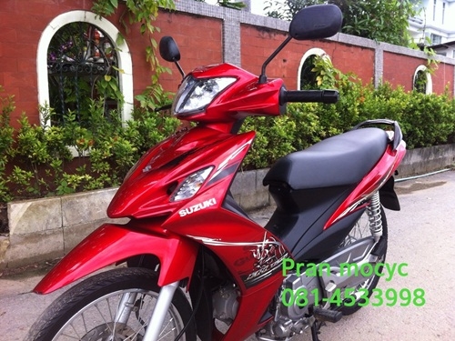 ขาย suzuki shogun สีเเดงปี2555