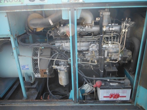 ขายเครื่องปั่นไฟมือสองจากญี่ปุ่น DENYO DCA-60SPI สภาพสวย ขายถูกครับ