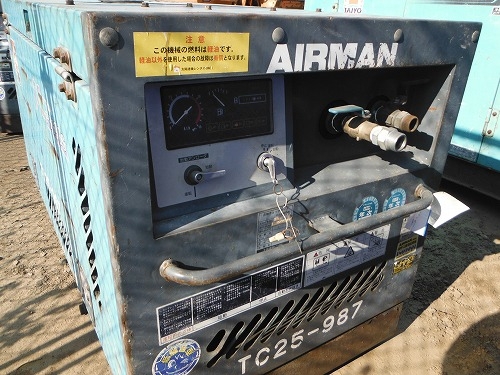 ขายปั้มลมมืองสองนำเข้าจากญี่ปุ่น AIRMAN PDS90S-SN: 5A14128 ตู้รุ่นใหม่ สภาพดีขายถูกครับ