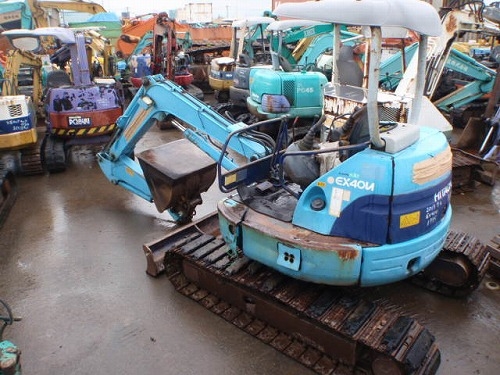 ขายรถขุดเล็ก HITACHI EX40U เทียบเท่า PC40 ปี 1999 แทร็คเหล็กสภาพสวย นำเข้าจากญี่ปุ่น
