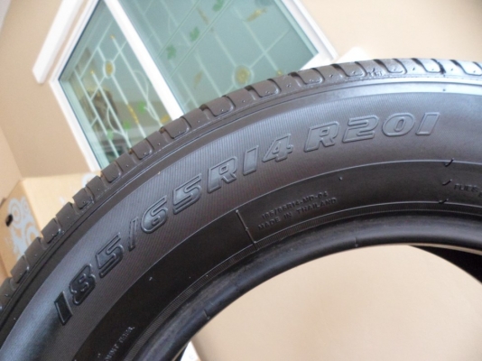 ยาง185/65/14"(4เส้น =2,500บ.)THUNDERER.MACH I(ปี11)