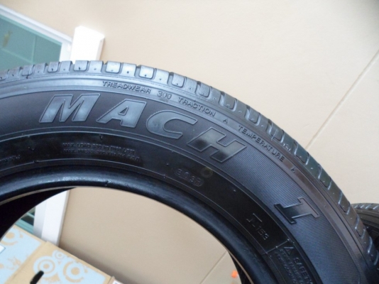 ยาง185/65/14"(4เส้น =2,500บ.)THUNDERER.MACH I(ปี11)