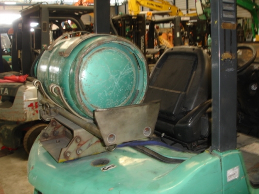 ขายฟอร์คลิฟต์ Mitsubishi FGE20T ปี 2004 ติดแก้สแล้ว สภาพดี ขายถูกมาก