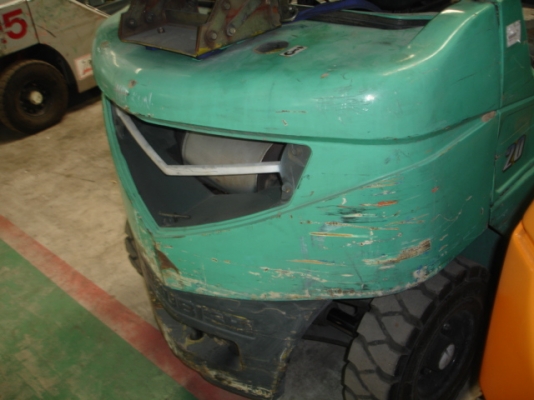 ขายฟอร์คลิฟต์ Mitsubishi FGE20T ปี 2004 ติดแก้สแล้ว สภาพดี ขายถูกมาก