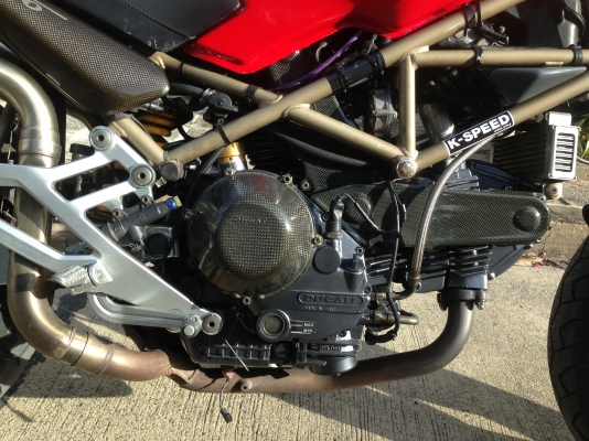 ขาย ducati m900 ปี97ท่อ ferracci จากอิตาลี เคฟล่าทั้งคัน