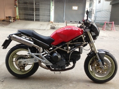 ขาย ducati m900 ปี97ท่อ ferracci จากอิตาลี เคฟล่าทั้งคัน