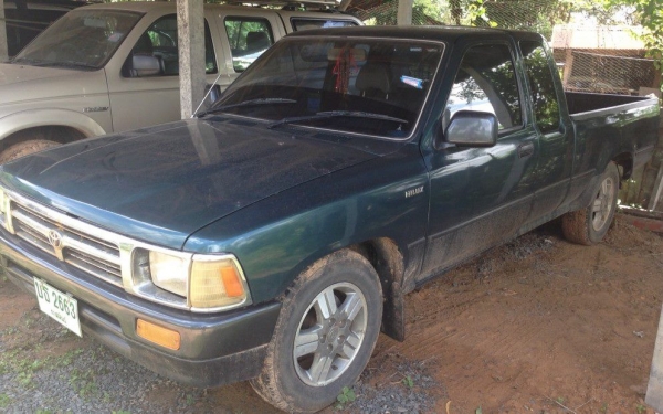 ขาย กระบะแค็ปสภาพเดิมบางTOYOTA HILUX MIGHTY-X 2.5 X-TRA CAB โปร่งหลังแท้ ปี39/96 เครื่องเดิมเกียร์เดิม แน่น ไม่หลวม หน้า-หลังเดิมไม่เคยชนหนักช่วงล่างแน่นคัสซีสวยไม่ผุไม่ดาม พื้นปูกระบะ หัวเก๋งเดิมไม่ผุภายในสวยคอนโซลครบแอร์ พ.พาวเวอร์ ยางดี4เส้น พร้อมใช้ พ