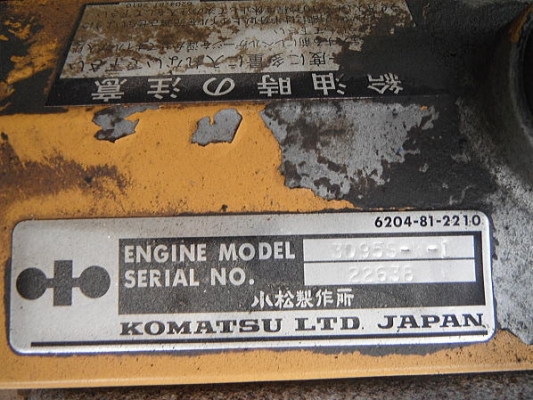 ขายรถขุดเล็ก Komatsu PC40-6 #14351 5037ชม. ปี1990