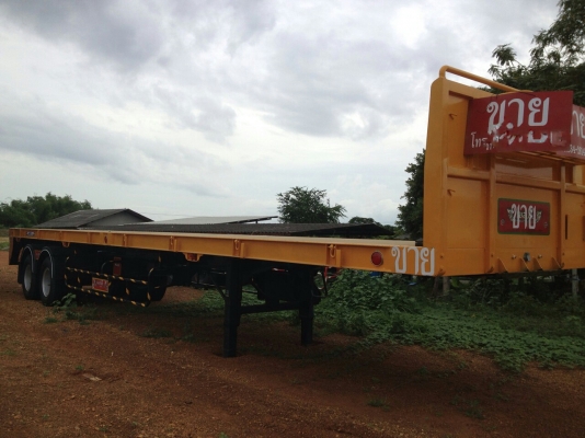 ขายหางพื้นเรียบ2เพลาใหม่