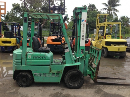 TOYOTA 5FG15  เสา 5 เมตร ฮิ้งฟอล์ค  รถเก่าญี่ปุ่น