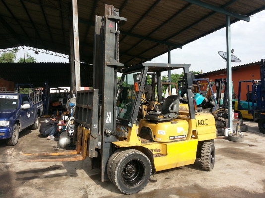 MITSUBISHI  FD30F14C  ปี 2002 เสา 4.5 เมตร ฮิ้งฟอล์ค