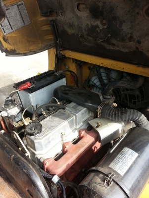 MITSUBISHI  FD30F14C  ปี 2002 เสา 4.5 เมตร ฮิ้งฟอล์ค