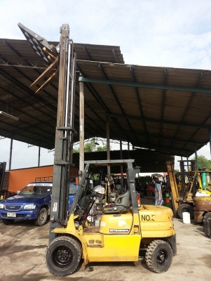 MITSUBISHI  FD30F14C  ปี 2002 เสา 4.5 เมตร ฮิ้งฟอล์ค