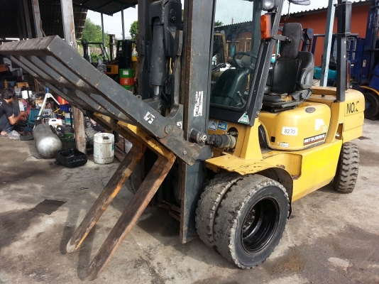 MITSUBISHI  FD30F14C  ปี 2002 เสา 4.5 เมตร ฮิ้งฟอล์ค