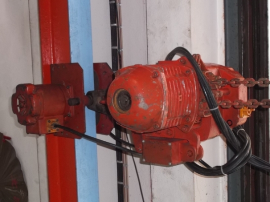 ขายรอกไฟฟ้า 1 ตัน พร้อมมอเตอร์เดินบน