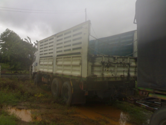 ขาย HINO MECA 260 แม่ลูกไม่ดั๊ม กะบะเหล็กคอกเกษตร 2เพลา