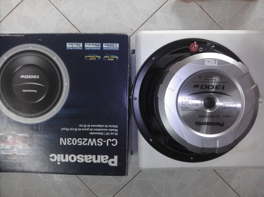 ขายลำโพงซับพานาโซนิคcj-sw2503n 10นิ้ว ของใหม่1ตัว ขายลำโพงซับพานาโซนิคcj-sw2503n 10นิ้ว ของใหม่1ตัว