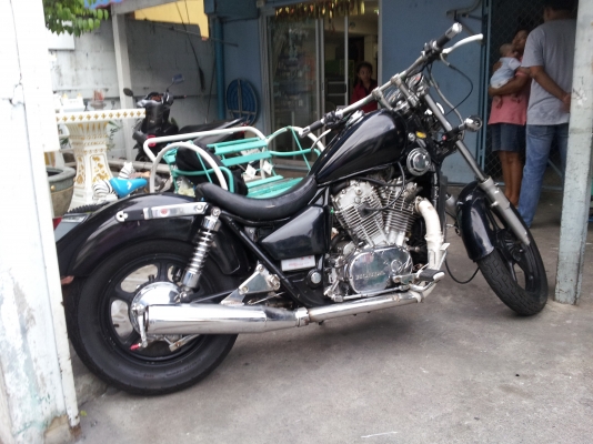 ขายhonda750Cc SHADOWทะเบียนเเท้พร้อมโอน เครื่องเเน่นขับเเบบอุ่นใจเลยราคาต่อรองได้นะครับ