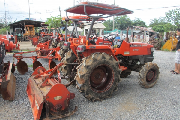 มาแล้ว KUBOTA L3408  คุณภาพเยี่ยม มาที่  2 คัน ให้เลือก พร้อมโรตารี่เอาไปเลย