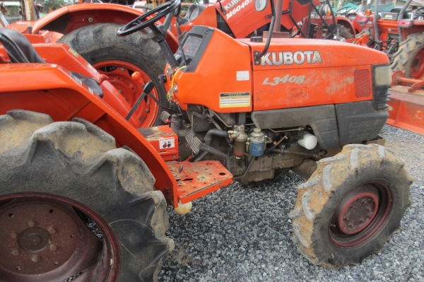 มาแล้ว KUBOTA L3408  คุณภาพเยี่ยม มาที่  2 คัน ให้เลือก พร้อมโรตารี่เอาไปเลย