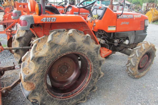 มาแล้ว KUBOTA L3408  คุณภาพเยี่ยม มาที่  2 คัน ให้เลือก พร้อมโรตารี่เอาไปเลย
