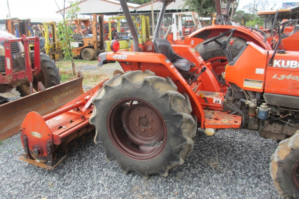 มาแล้ว KUBOTA L3408  คุณภาพเยี่ยม มาที่  2 คัน ให้เลือก พร้อมโรตารี่เอาไปเลย