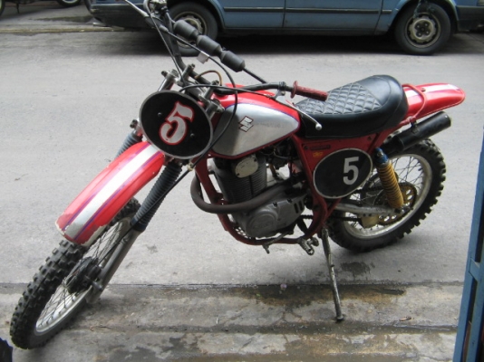 ขาย วิบากแข่ง ยี่ห้อ Suzuki 375 cc ประกอบใหม่นำเข้าญี่ปุ่น ราคา 25,000