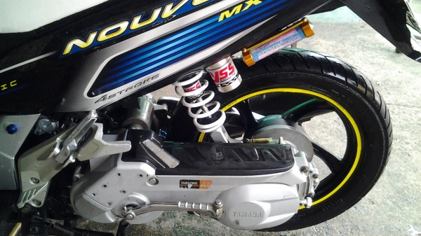 yamaha นูโว mx แต่งได้ครบความปลอดภัย ยางใหญ่